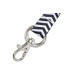 Black and White ZigZag Pattern Fashion Lanyard