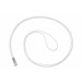 White Elastic Neck Cord