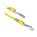 Yellow Open Ended Lanyard with Two Swivel Hooks