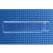 Clear Vinyl Vertical Half-Card Holder with Slot, 3.29" x .75" 