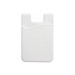 White Silicone Cell Phone Wallet