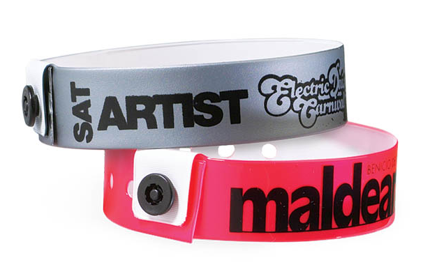 Vinyl event wristbands